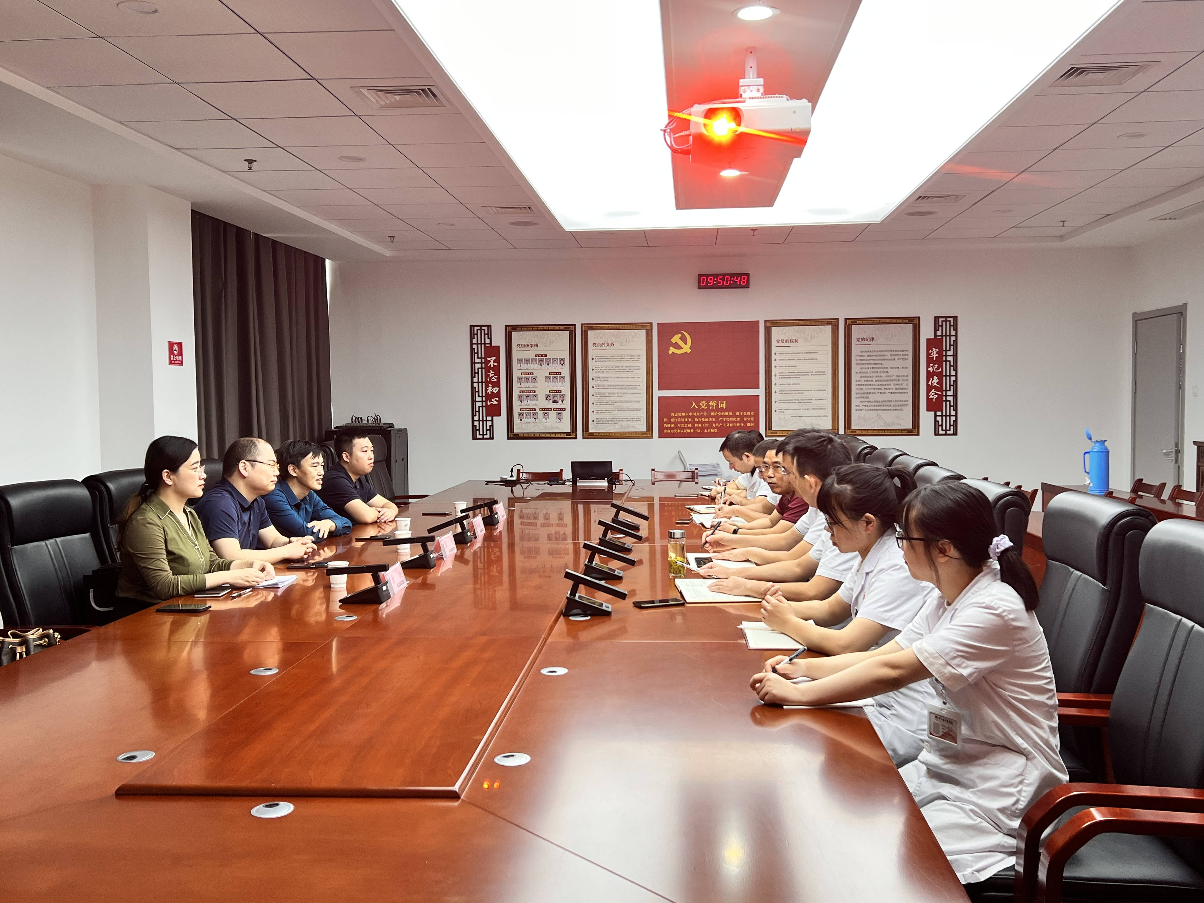 望江县中医医院接受“三合理”专项行动市级督查